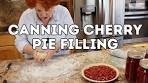 Canning Cherry Pie Filling