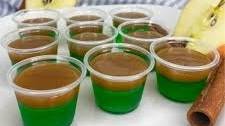 Caramel Apple Jello Shots