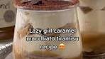 Caramel Macchiato Tiramisu Recipe with Milano Cookies