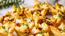 Caramelized Onion and Goat Cheese Tarts