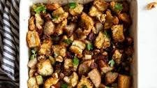 Caramelized Onion Pear & Walnut Stuffing