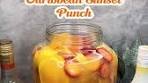 Caribbean Sunset Punch 🏝️🍹 Ingredients - 750ml Malibu ...