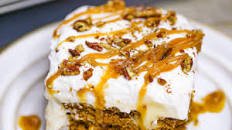 Carrot Cake Poke Cake