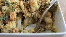 Cauliflower, Eggplant & Gouda Bake