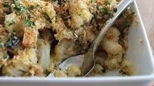 Cauliflower, Eggplant & Gouda Bake
