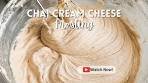Chai Cream Cheese Frosting