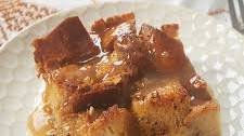 Chai Spice Bread Pudding with Vanilla Sauce