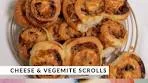 Cheese & Vegemite Scrolls by Emma Dean
