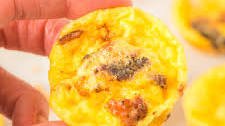 Cheesy Bacon Mini Egg Muffins