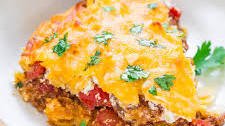 Cheesy Beef Taco Pie