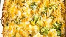 Cheesy Broccoli Chicken Pasta Bake