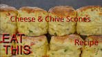 Cheesy Chive Scones | Fluffy, Flaky Perfection