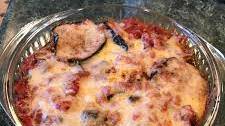 Cheesy Eggplant Parmesan Casserole