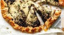 Cheesy French Onion Galette with Flaky Herb Crust