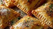Cheesy Ham and Spinach Hand Pies