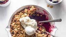 Cherry Almond Crisp