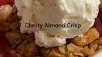 Cherry Almond Crisp | Holiday Dessert #casouthernbelle