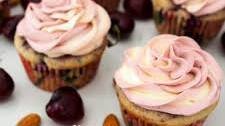 Cherry Almond Cupcakes