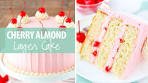 Cherry Almond Layer Cake