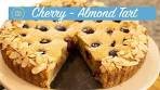 CHERRY ALMOND TART