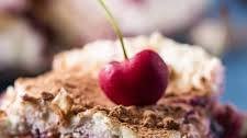 Cherry Almond Tiramisu