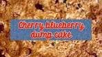 Cherry blueberry dump cake 1 can (21 ounces) cherry pie ...