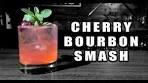 Cherry Bourbon Smash | Bourbon Cocktail | Booze On The ...