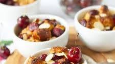 Cherry Bread Pudding
