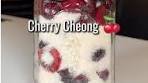 Cherry Cheong: Refreshing Korean No-Cook Syrup Recipe