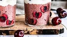 Cherry Chia Pudding
