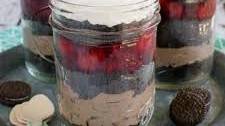 Cherry Chocolate Mousse Parfaits