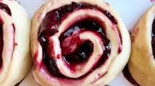 Cherry Cinnamon Rolls with Homemade Filling
