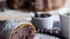 Cherry Coffee Cake—with Chocolate Chips