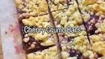 Cherry Crumb Bars INGREDIENTS NEEDED: 1 1/4 cups (2 1 ...