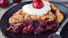 Cherry Crumb Pie