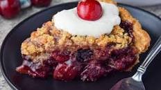 Cherry Crumb Pie