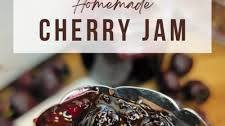 Cherry Jam; No Pectin Required