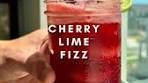 Cherry Lime Fizz: Refreshing Decaf Drink Recipe