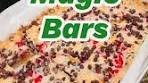 Cherry Magic Bars #makethat #baking #christmascookies ...