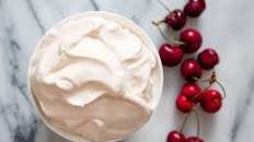Cherry Pit Whipped Cream