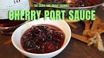 Cherry Port Sauce | Cherry Port Dessert Sauce | How to Make ...