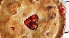 Cherry Rhubarb Pie
