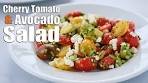 Cherry Tomato and Avocado Salad | Super Simple Salad ...