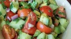 Cherry Tomato Avocado Salad