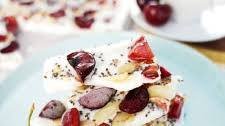 Cherry Yogurt Bark