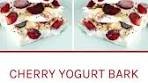 Cherry Yogurt Bark