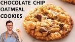 Chewy Oatmeal Chocolate Chip Cookies Recipe
