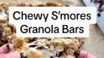 Chewy S’mores Granola Bars ⭐️ We took the classic granola ...