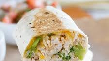 Chicken and Broccoli Grilled Burritos