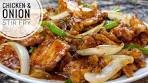 Chicken And Onion Stir Fry | Flavorful, Tender And Juicy ...